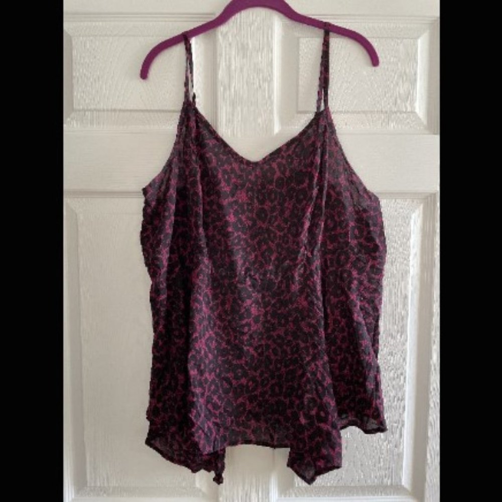 Light Weight Torrid Tank - Animal Print Size 2
